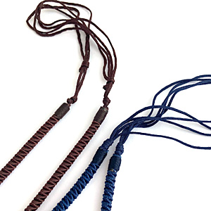 4mm丸編みの伸縮ネックレス紐 